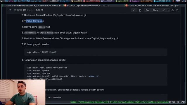 VirtualBox Dosya Paylasimi смотреть онлайн