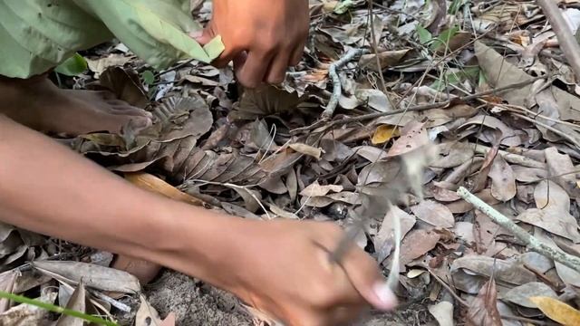 Primitive life-Jungle man found a lot of apples for eating at the evening смотреть онлайн