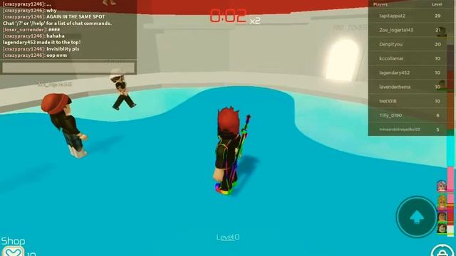 Memz in roblox tower of hell (crazy fun) смотреть онлайн