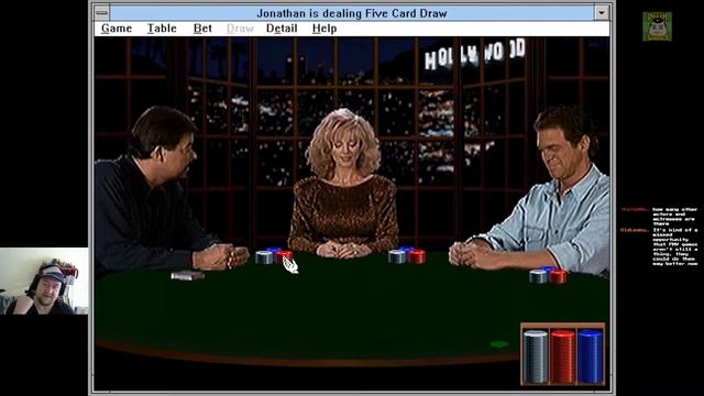 Multimedia Celebrity Poker (Windows 3.1): Shut up Joe! смотреть онлайн