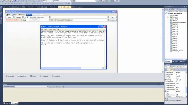 How to make a very advanced Web Browser part 1 смотреть онлайн