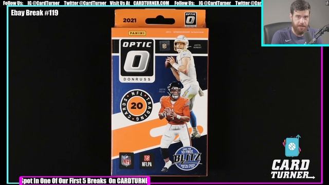 2021 NFL Optic & Mosaic Megas, Blasters, Hangers, Cellos Break Ebay #118 & #119 смотреть онлайн