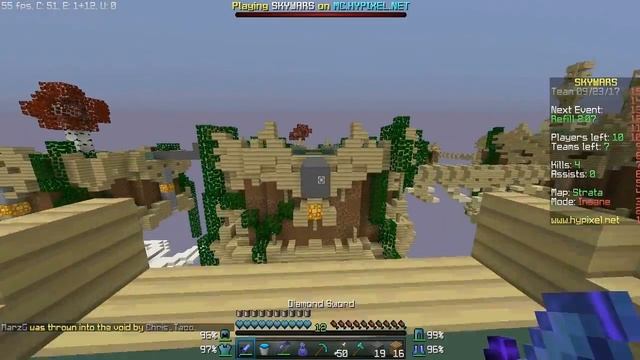 ยืนข้างๆ ฝรั่งเหวอๆ ( Minecraft Skywars ) /w KaNetionZ смотреть онлайн