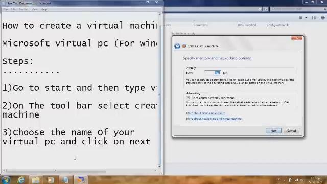 How to create a virtual machine (in windows 7) смотреть онлайн