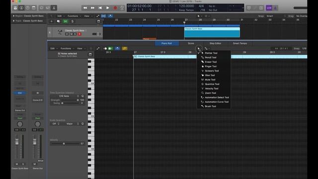 HOW TO USE THE BRUSH TOOL IN Logic Pro X (TIPTUESDAY 32) смотреть онлайн