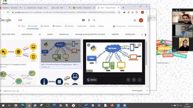 Raspberry Pi ve IoT Uygulamaları Robotistan Canlı Yayın смотреть онлайн