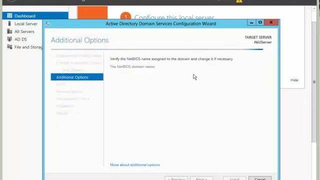 Domain Controller configuration in Windows Server 2012 смотреть онлайн