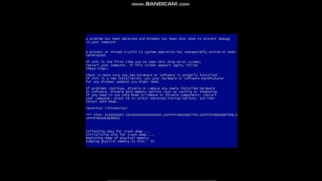 Windows Vista BSOD Part 2 смотреть онлайн