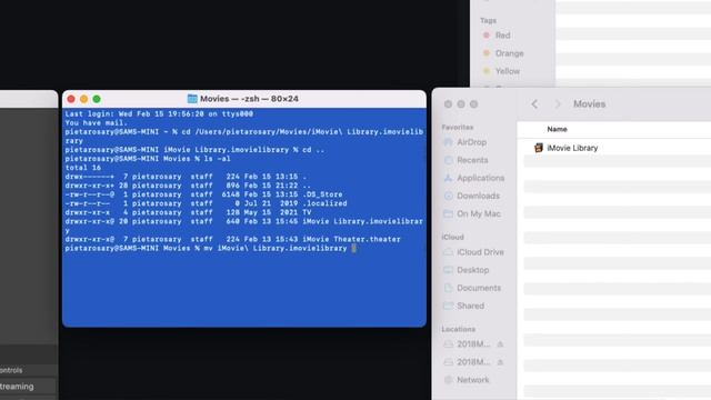 Behind the Scenes Part 8 - Using External Disks to work on iMovie files смотреть онлайн