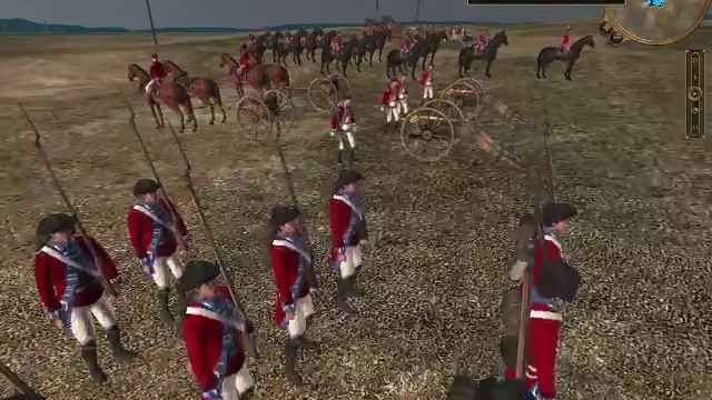 Empire Total War Battle America 13 Colonies vs. British смотреть онлайн