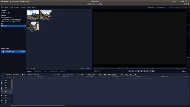 Flowblade 2 0: Beginners Video Editing In The New Dark Theme Version. смотреть онлайн