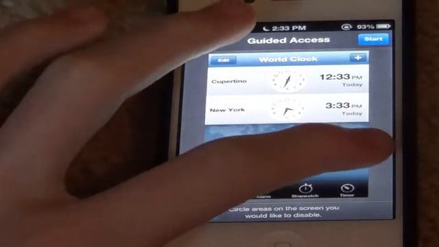 iOS 6: Guided Access DEMO смотреть онлайн