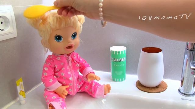 Наше Утро КАК МАМА Чистила Зубки Кормила Куклу Йогуртом с Конфетами Мультик 108мама тиви смотреть онлайн