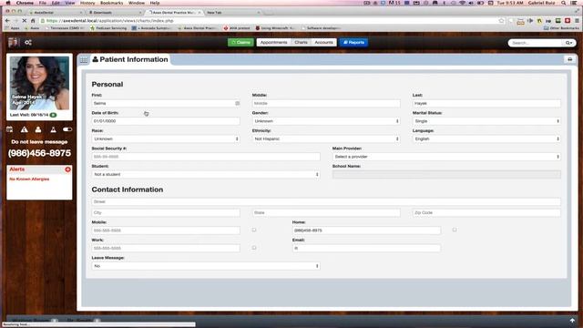 Axex Dental: Appoinment Pop-up Tutorial смотреть онлайн