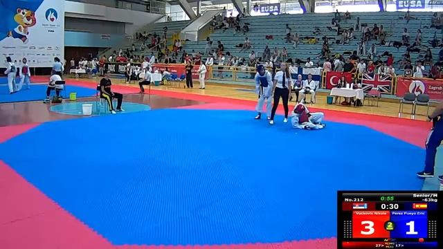 212- Perez Pueyo Eric, ESP vs. Vuckovic Nikola, SRB 2:8 смотреть онлайн