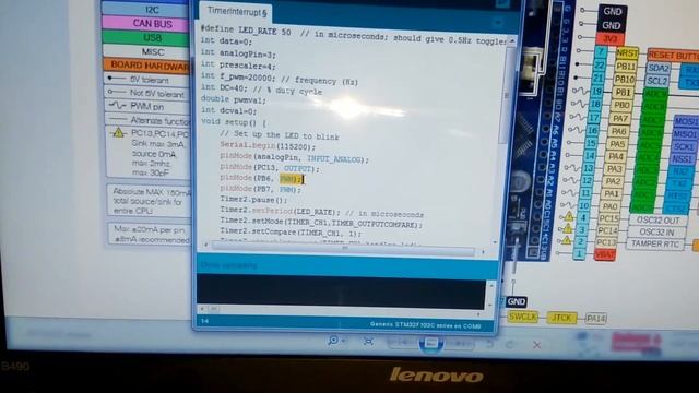 Arduino STM32 PWM Timer Interrupt | Frequency & Duty Cycle смотреть онлайн
