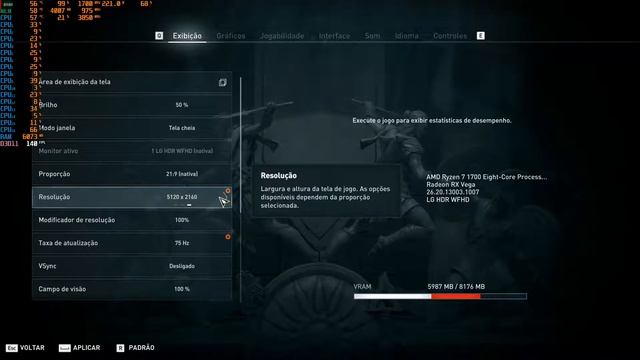 Benchmark Assassins Creed Odyssey em Vega 56 + Ryzen 7 1700 Full Hd e Ultrawide Full Hd смотреть онлайн
