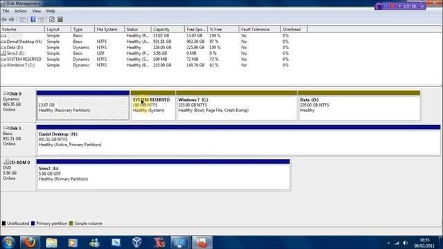 How to create hard disk partitions on windows 7, 8 & vista смотреть онлайн