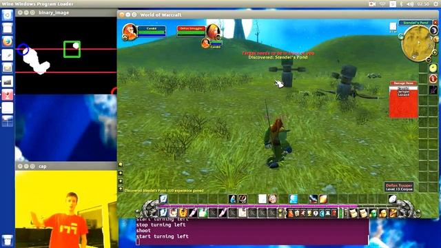 OpenCV and webcam game controller смотреть онлайн