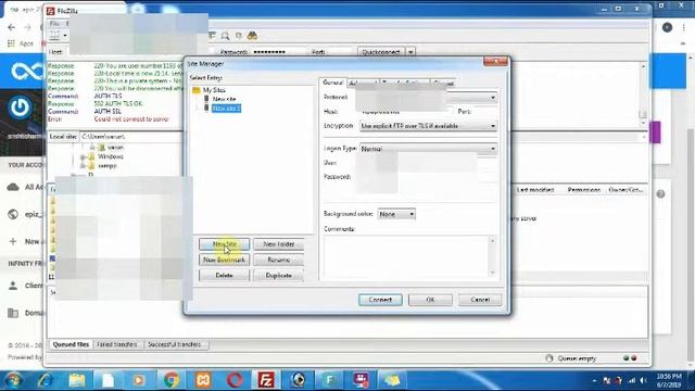 solved Auth TLS problem | Could not connect to server | FTP Error In Hindi | filezilla error смотреть онлайн