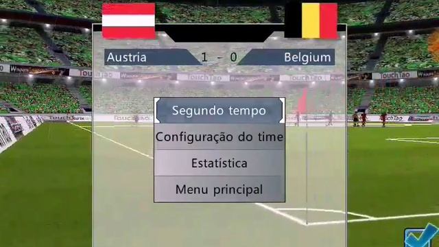 Áustria x Bélgica amistosos