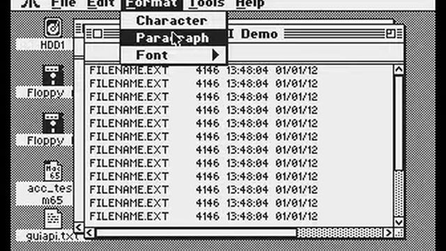 Atari 8-bit GUI simulated file browser window redraw смотреть онлайн