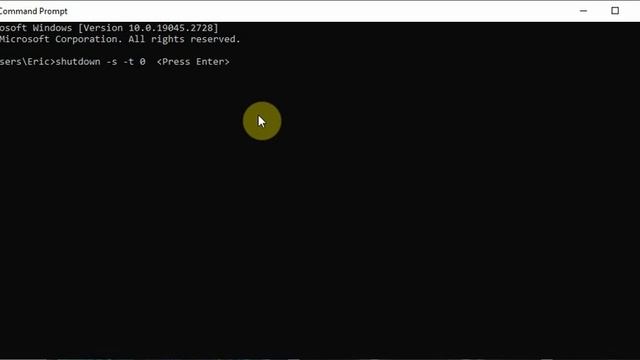 How to shutdown a computer using command prompt смотреть онлайн