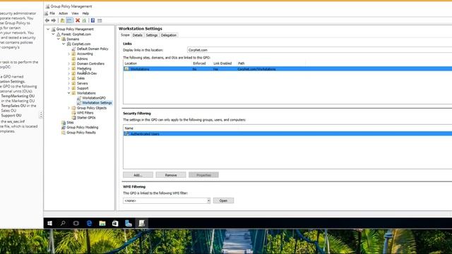 Group policy to enforce settings for certain workstations on you network. GPO workstation setting.. смотреть онлайн