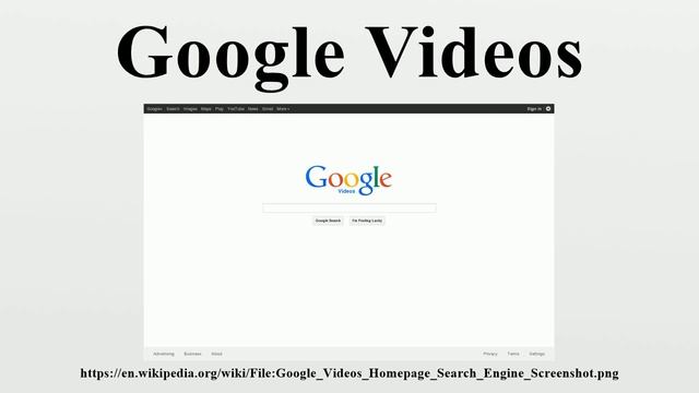 Google Videos смотреть онлайн