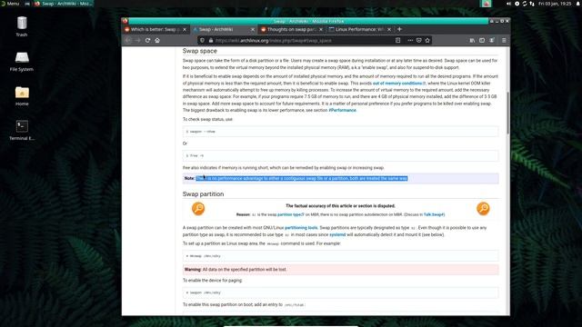 Swap file or swap partition смотреть онлайн