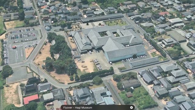 Flyover Hagi, Japan with Apple Maps - A Must See Tour! смотреть онлайн