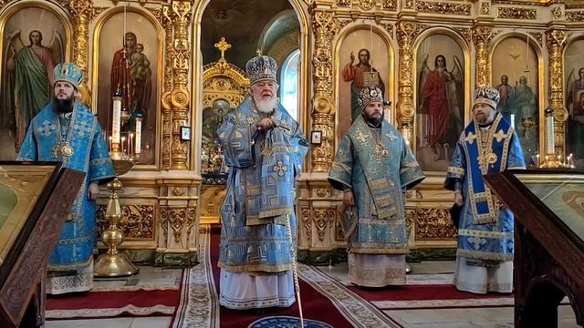 Престольный праздник в Казанском кафедральном соборе 4 ноября 2023 г. смотреть онлайн