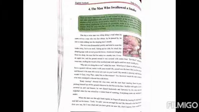 5th English The man who swallowed a snake 🐍 смотреть онлайн