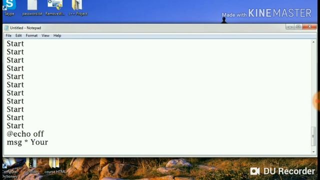 Computer Notepad Prank Virus with Command Prompt or CMD смотреть онлайн