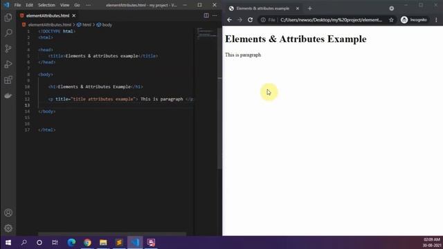 Elements and Attributes - 05 | Web development Manipur | HTML tutorials | #Lone_Coder смотреть онлайн