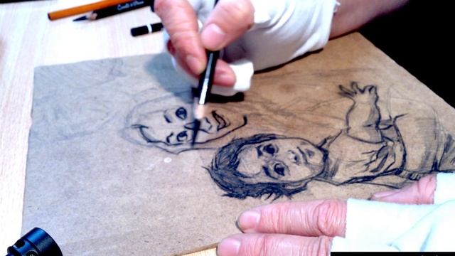 🌳✏️[ASMR FR] ARTISTE PROFESSIONNEL | DESSIN SUR BOIS | CRAYON HB ET CONTÉ À PARIS 6B [PART 2] смотреть онлайн