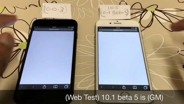 iPhone 7 (10.1 GM VS 10.0.3) смотреть онлайн