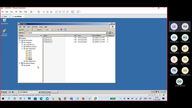 (B17) Storage part9 Backup Types 2 - practical on Win Server 2003, and differences between смотреть онлайн