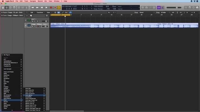 Logic Pro Basics: Transpose Audio & Instrumentals in Logic Pro X (CHANGE KEY/SCALE) смотреть онлайн