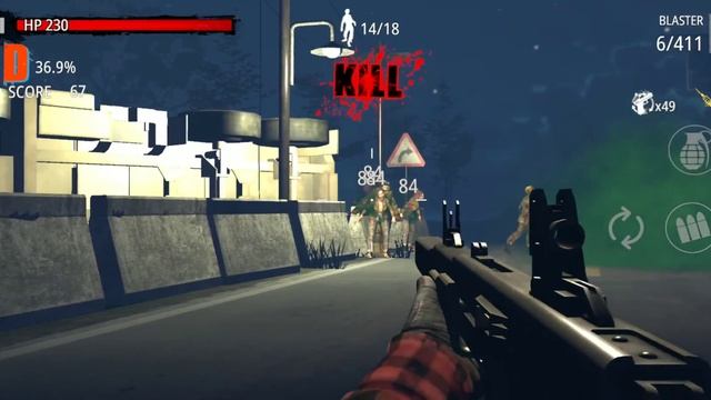 Zombie Hunter D-Day Gameplay walkthrough (Andoid/ios) part-6 смотреть онлайн