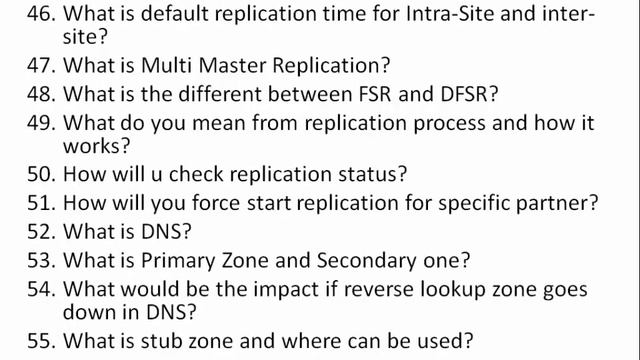 Interview Questions And Answers For Windows System Administrator смотреть онлайн