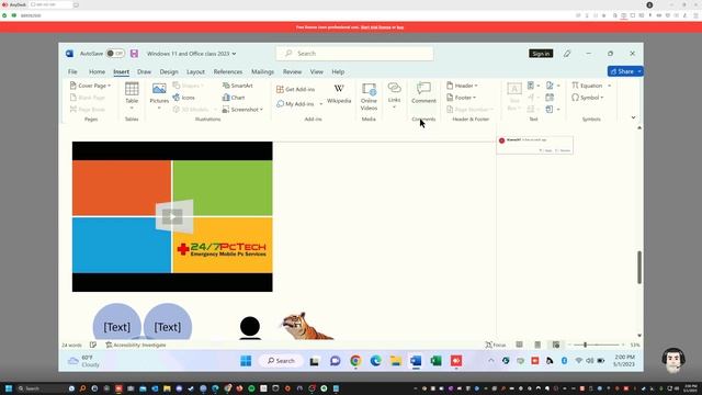 Windows 11 Office Word Tutorial Gigi 6th Class смотреть онлайн