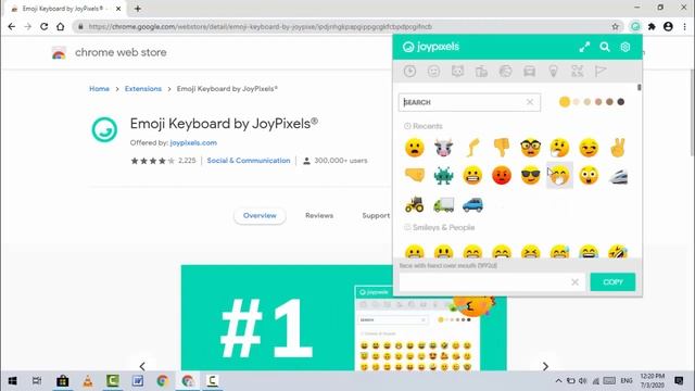 Type Full Set of Emojies on Google Chrome with Emoji Keyboard on Windows смотреть онлайн