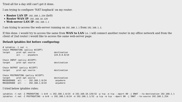 NAT loopback on my router смотреть онлайн