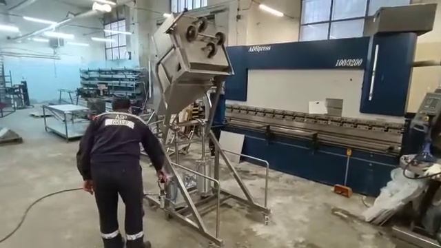 Подъёмник опрокидыватель пневматический-передвижной ASP-POPP смотреть онлайн