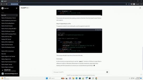 python open file in windows