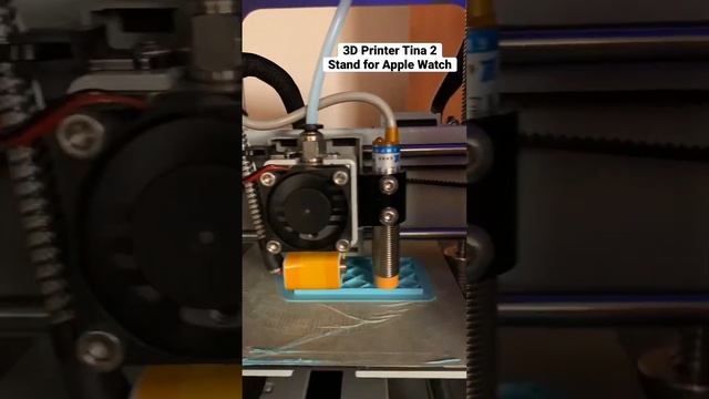 3D Printer Tina 2.In progress Stand Apple Watch Seria 7 8 … смотреть онлайн