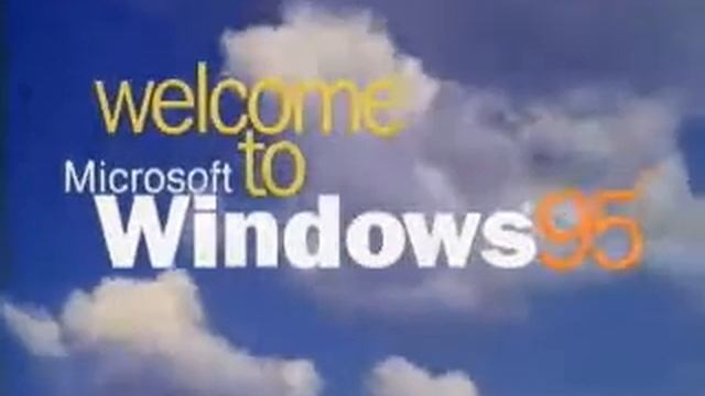 WELCOME3 - Windows 95 Sample Video смотреть онлайн