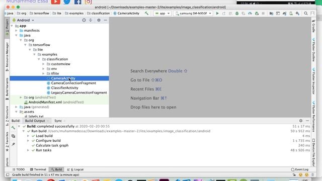 112 Android TensorFlow image classification using the device camera смотреть онлайн