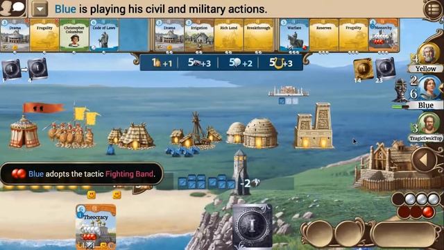 01 - Through the Ages (New) - Challenge 2 - Three Player Classic (Medium) смотреть онлайн